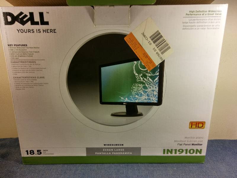 lot 2592 image: DELL 18.5 MONITOR