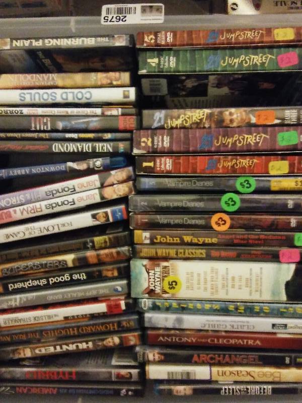 lot 2675 image: Variety of Genre DVD Lot