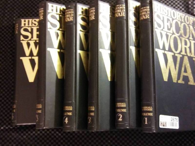 lot 2676 image: Lot of Historical Books on WW2