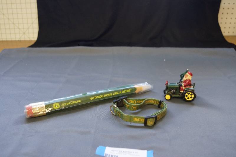 lot 105 image: 3 Piece John Deere Lot- Including HUGE Pencil