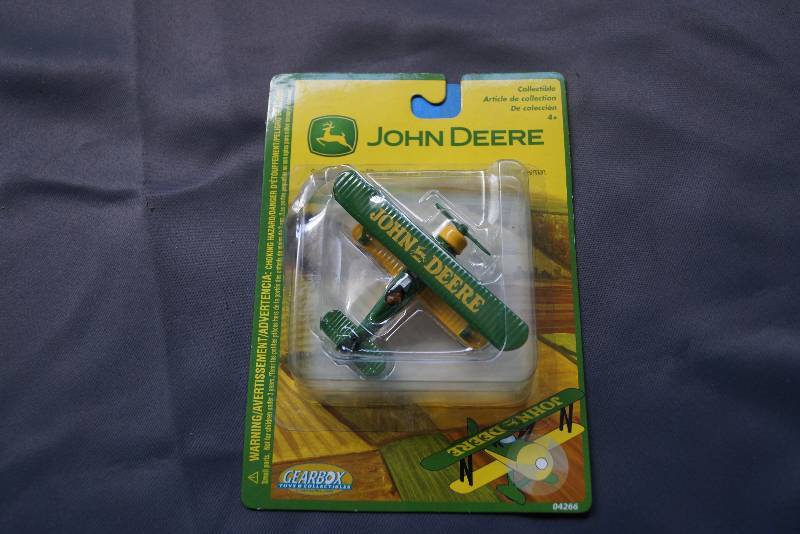 lot 113 image: John Deere Stearman Barnstormer Bi-Plane  Collectible
