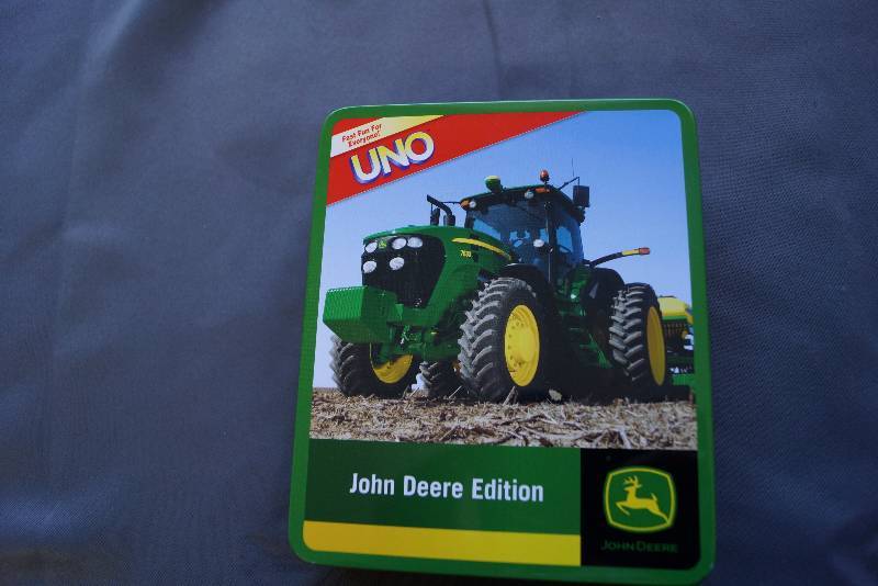 lot 217 image: Sealed John Deere Edition UNO Card Game Set