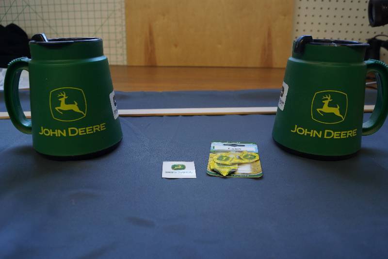 lot 220 image: John Deere Lot Thermo Cups and Misc