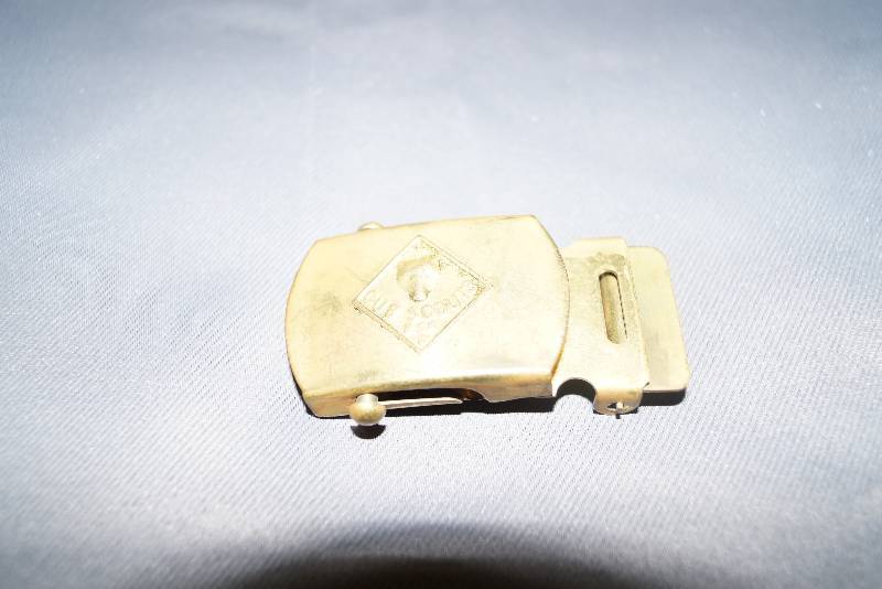 lot 1167 image: Cub Scout Belt Buckle- Solid Brass Vintage BSA