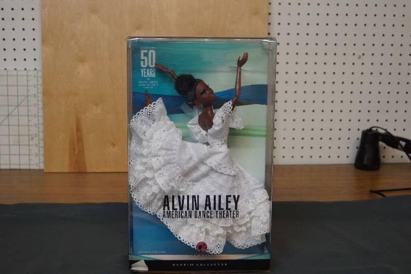 lot 264 image: Alvin Alley African American Barbie Style Doll  American Dance Theatre