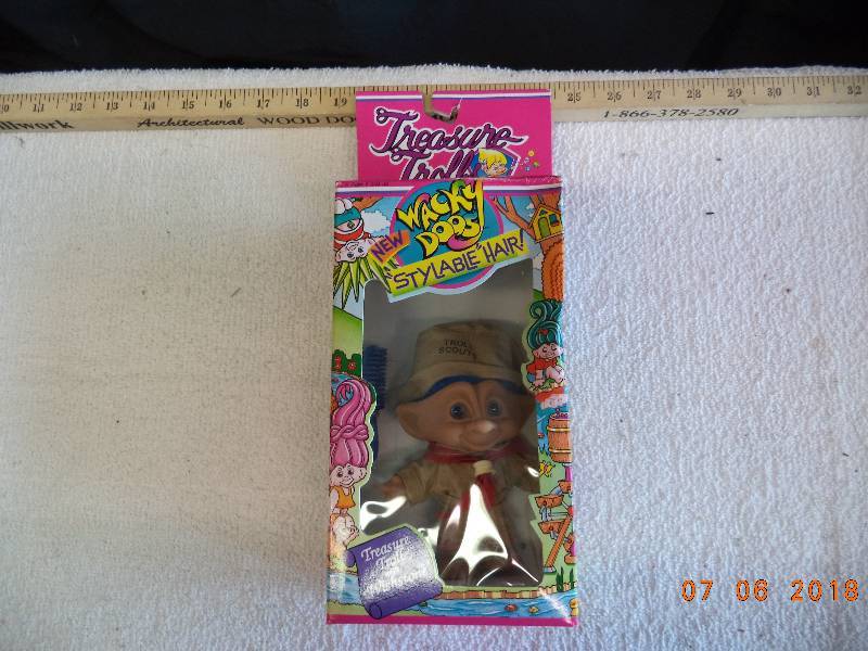 lot 1777 image: 90s Troll Doll-  BSA Boy Scout Theme  Troll Scout