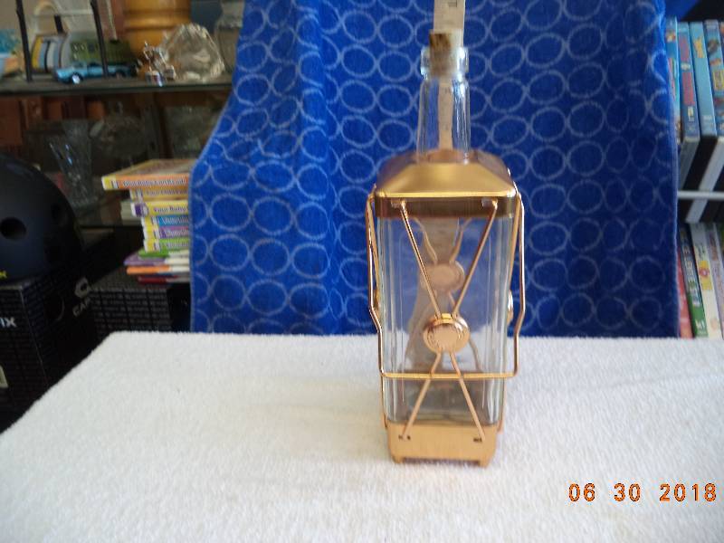 lot 1577 image: Groovy Bottle Shaped Music Box