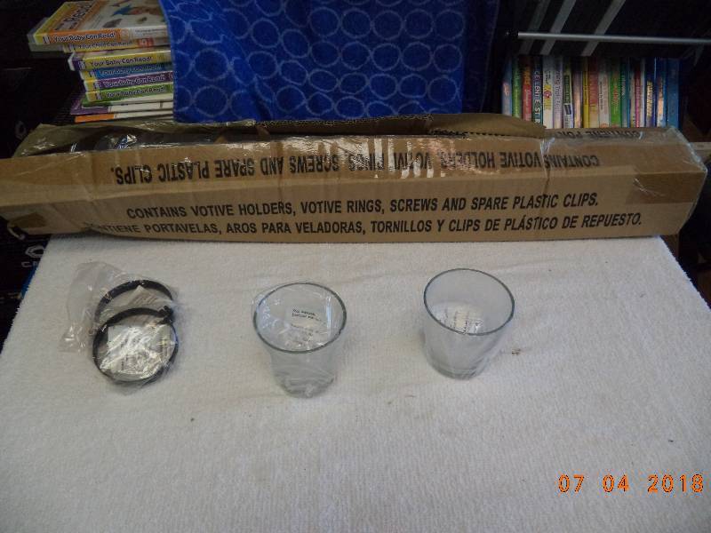 lot 1611 image: Votive Candle Holders