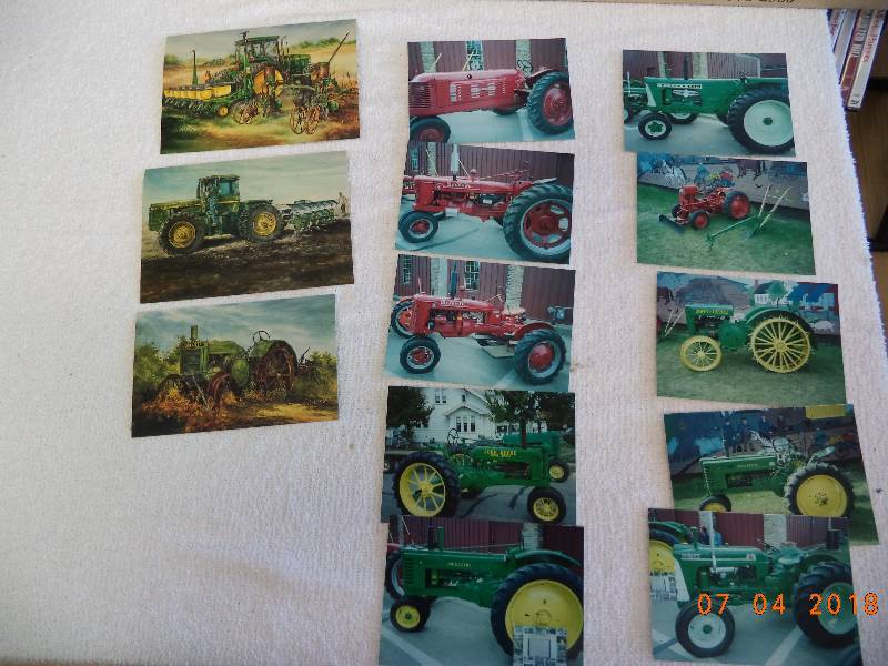 lot 1613 image: Tractor Postcard Lot