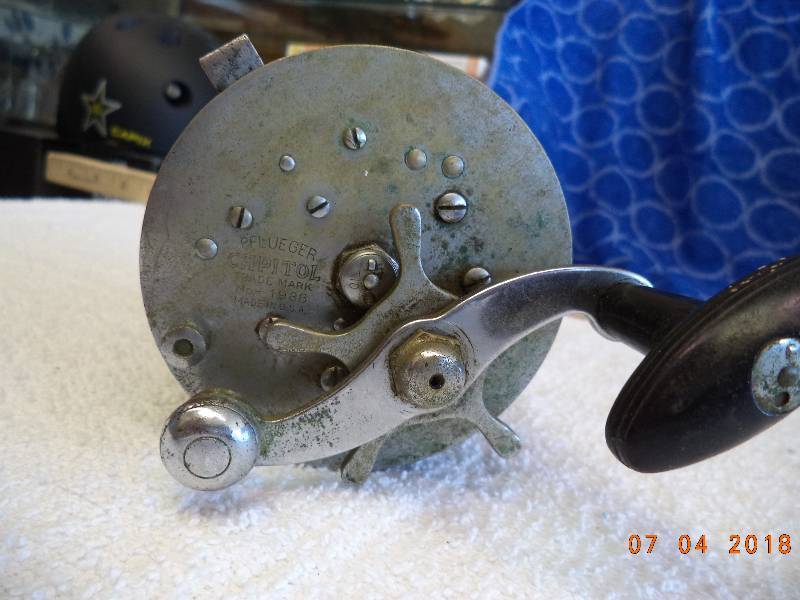 lot 1639 image: Phluger Fishing Reel- No- 1988