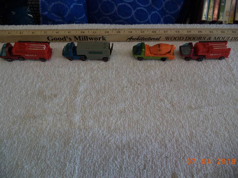 lot 1659 image: 1969 Hotwheel Trucks