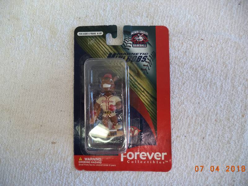 lot 1681 image: Wichita Wrangler Baseball Bobblehead- Wilbur