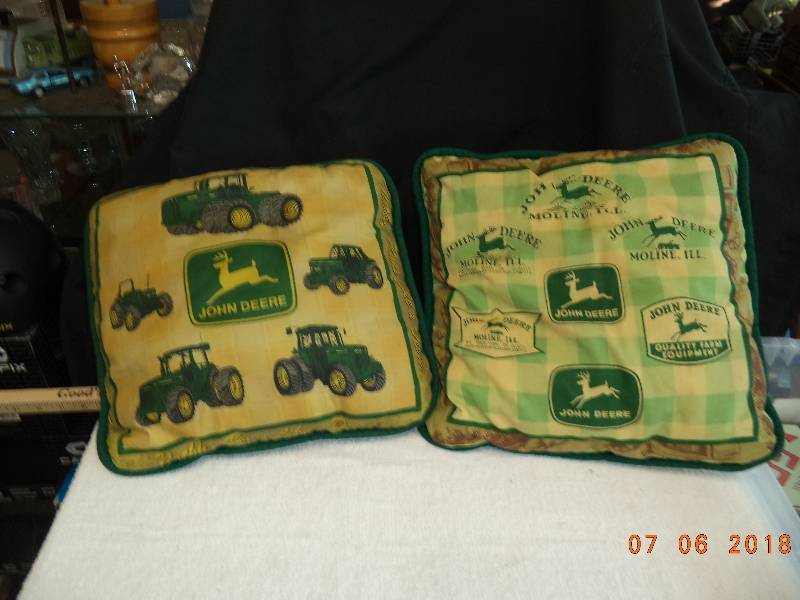 lot 1759 image: John Deere Throw Pillows