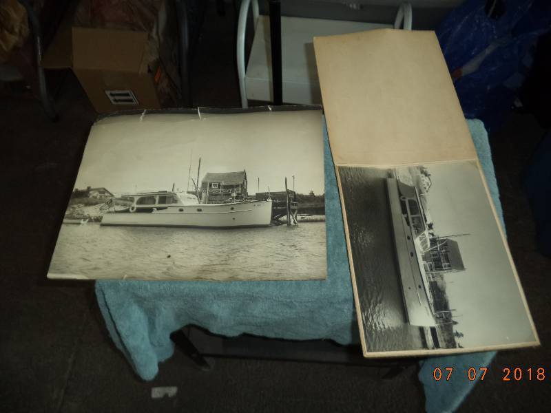 lot 1843 image: 2 Old Boat Photos