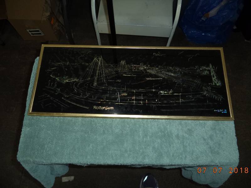 lot 1846 image: Framed Laser Print  - Rotterdam