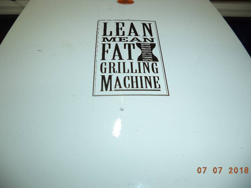 lot 1868 image: Foreman- Lean Mean Grilling Machine