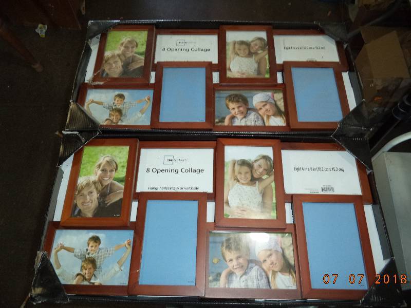 lot 1882 image: 2- 8 Opening Collage Frames