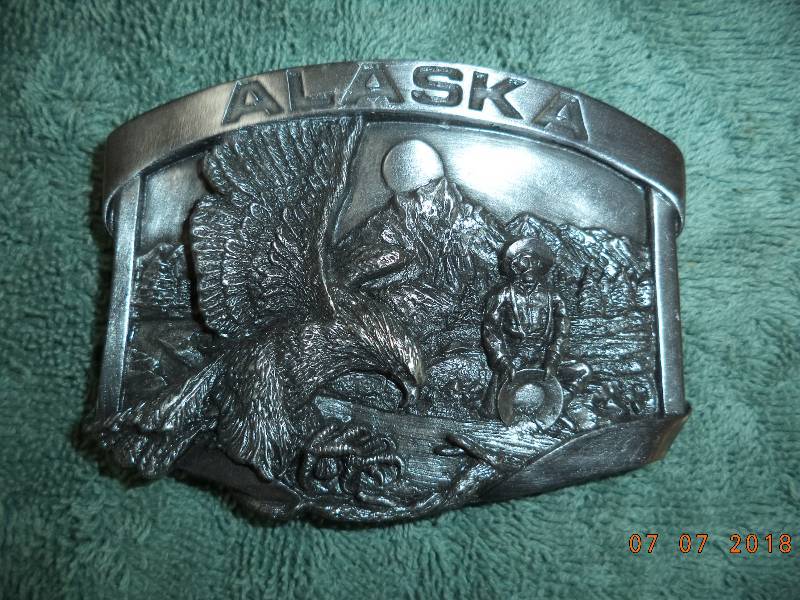 lot 1815 image: Alaska Belt Buckle