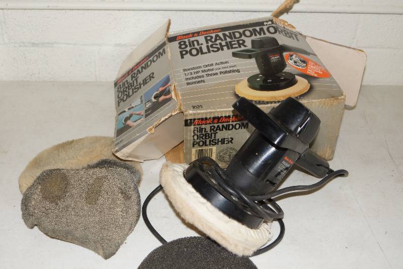 lot 7 image: 8 inch Random Orbital Polisher