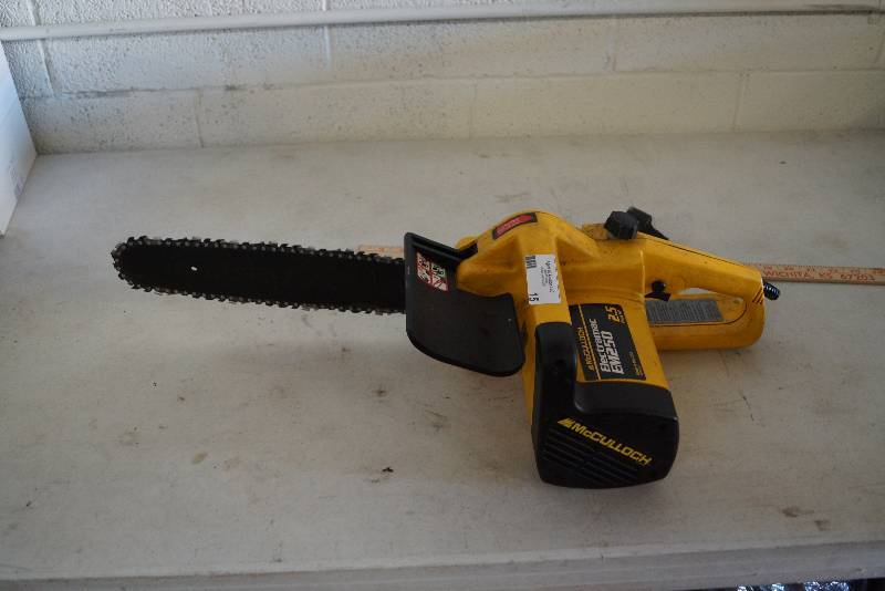 lot 15 image: McCullough Electric Chainsaw