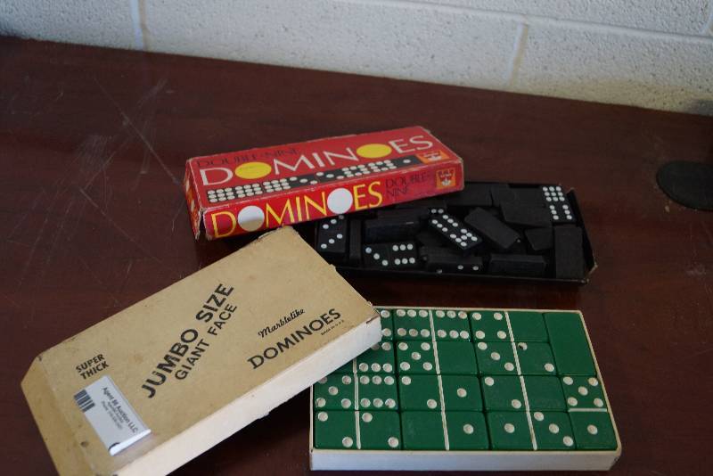 lot 63 image: Dominoes  2 Sets