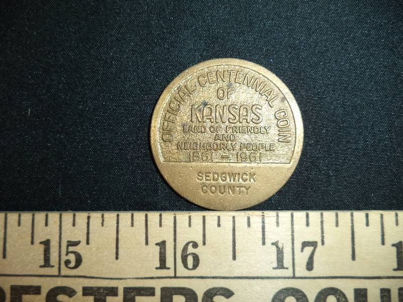 lot 1904 image: Kansas State Bicentennial Coin