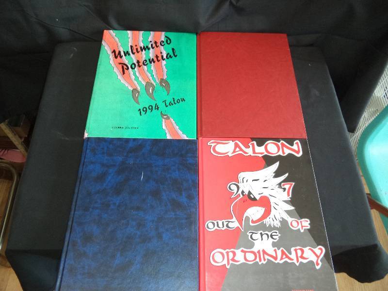 lot 1940 image: Wichita Heights High School Year Book Lot 1994-1997