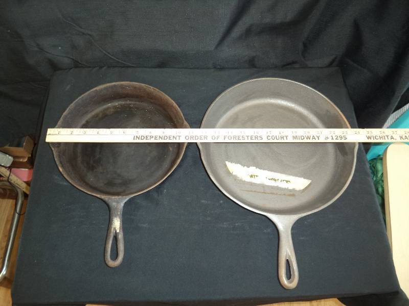 Sold at Auction: 4- Cast Iron Skillets