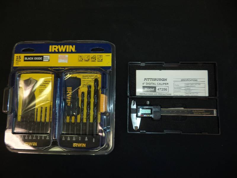 lot 1985 image: Calipers and Drill Bits