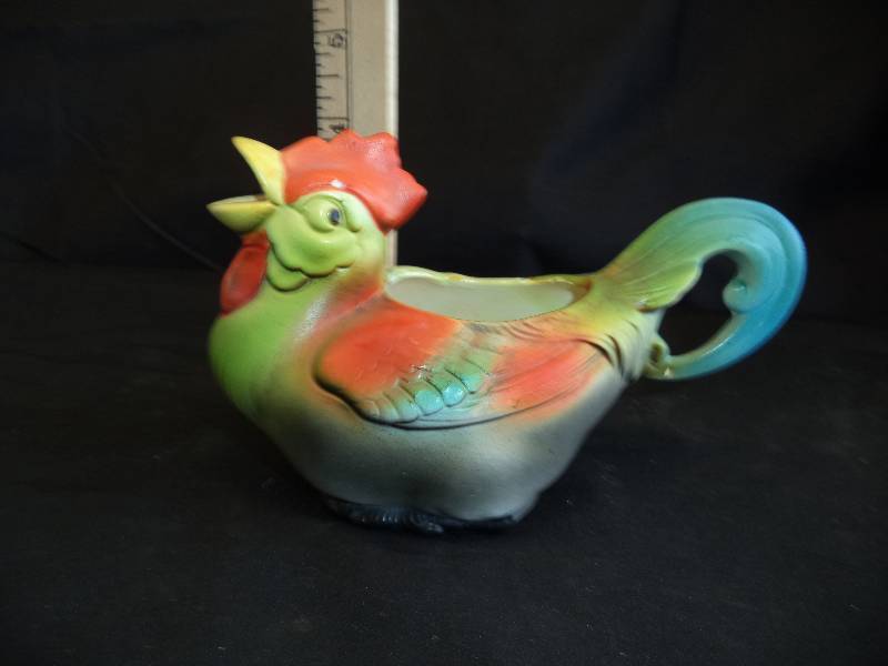 lot 2000 image: German Made Vintage Pitcher- Rooster