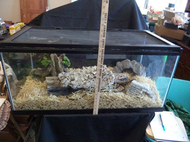 lot 2018 image: 17x36 Terrarium Setup