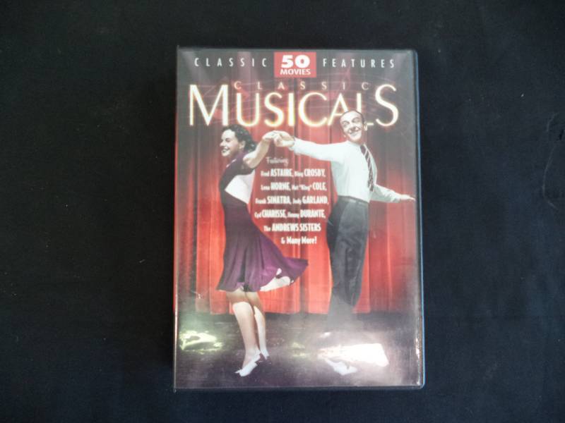 lot 2023 image: DVD Set- 50 Classic Musicals on 12 DVDs