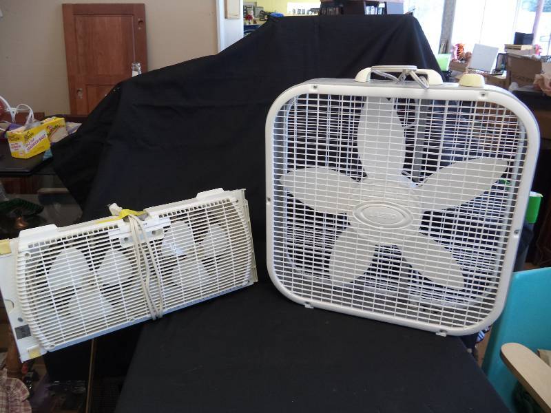 lot 2099 image: Fan Lot- Box and Window