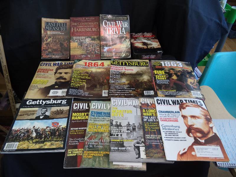 lot 2160 image: Civil War Lot- Books