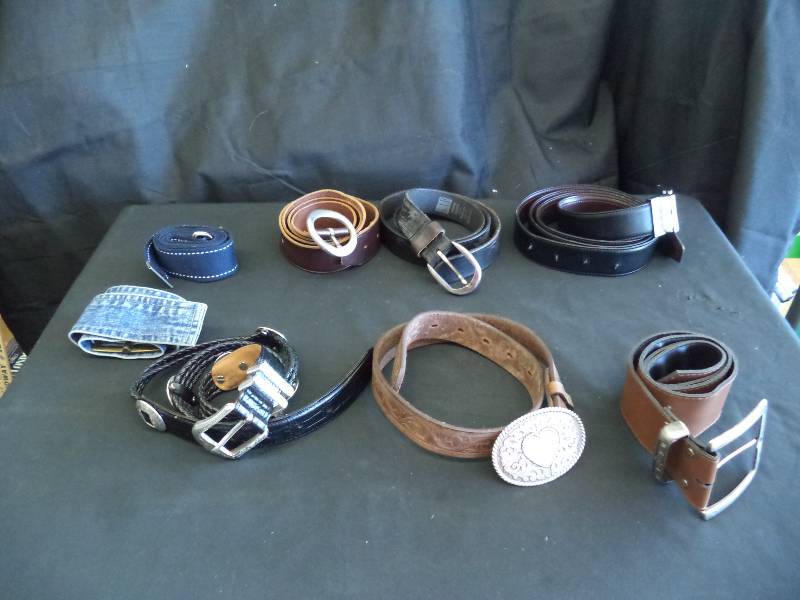 lot 2166 image: 8 Belts