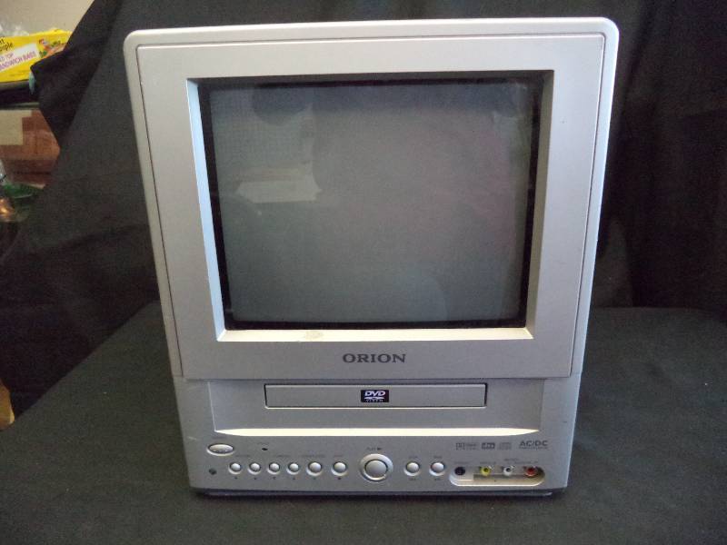 lot 2176 image: Tested  9 inch TV With DVD Player