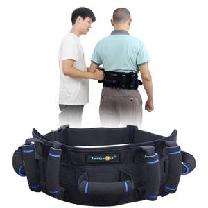 lot 14275 image: Leetye Mei Gait Belts Transfer Belt for Seniors with 7 Handles, Gate Belts Medical for Elderly, Lift Belt Quick Release Buckle, Medical Nursing Safety Belt - Bariatric, Elderly, Physical Therapy