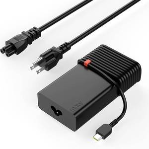lot 14321 image: GERVGHS100W 65W USB C Charger, Compatible with Lenovo Thinkpad T14 T15 T16 E14 E15 Yoga 7i 9i 14 15 2 in 1 Type C Fast Power Cord
