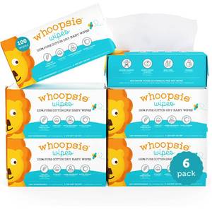 lot 14332 image: 100% Pure Cotton Dry Wipes  600 Count  Use Wet or Dry  Soft & Sensitive  Hypoallergenic  Extra Strong & Absorbent  Perfect for Diaper Changes, Runny Noses, Drool, Meal Time & Nursing