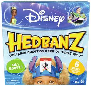 lot 14334 image: Mickey Ears Spin Master Games, Disney Hedbanz, The Hilarious Meme Picture Guessing Game with Popular Disney Characters, 2-6 Players for Ages 6 & Up