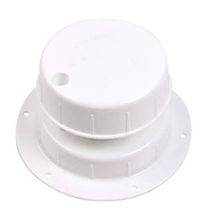 lot 14335 image: RVMATE Plumbing Vent, Camper Vent Cap Replacement, RV Sewer Vent Cap for 1 to 2 38 Pipe, White