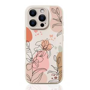 lot 14357 image: FEWGEY Silicone Phone Case for iPhone 16 Pro Compatible with Magsafe, Boho Retro Modern Vintage Cute Lily Floral Flower Spring Summer Designer Shock Proof Heavy-Duty Protection for Women Girls Men