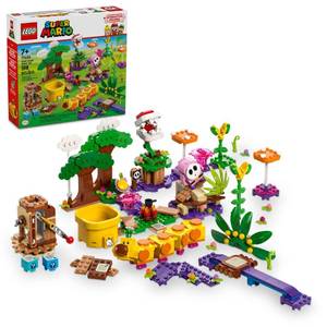 lot 14378 image: LEGO Super Mario Soda Jungle Maker Set, Customizable Nintendo Birthday Gift, Mario Playset for Kids, Pink Shy Guy and a Wiggler, Jungle Toys for Boys, Girls and Any Gamers Ages 7 and Up, 71434