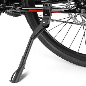 lot 14381 image: Cyfie Bike Kickstand, Universal Rear Side Bicycle Kickstands for 24 26 27 29 inch (Black for 24-29 inch bike wheel)