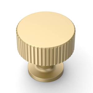 lot 14406 image: Asidrama 10 Pack Brushed Gold Kitchen Cabinet Knobs Drawer Cabinet Hardware Zinc Knobs for Dresser Drawers