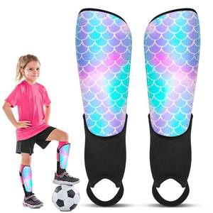 lot 14419 image: Shin Guards Soccer Kids Girls Youth, Shin Pads Shin Guard Equipment with Ankle and Leg Calf Protection, Soccer Shin Guards for Kids 2-7 Years Old Girls Toddlers, Soccer Equipment for Football Games