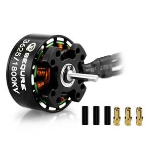 lot 14449 image: SEQURE 3625 Brushless Motor 1800KV Outrunner Motor 2-4S Outer Rotor Brushless Motor with 3.5mm Male Banana Connector for 110 RC Crawler Car
