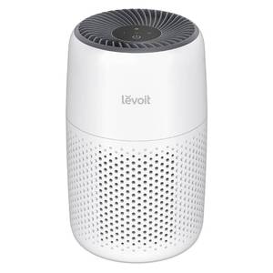 lot 14483 image: LEVOIT Air Purifiers for Bedroom Home, 3-in-1 Filter Cleaner with Fragrance Sponge for Better Sleep, Filters Smoke, Allergies, Pet Dander, Odor, Dust, Office, Desktop, Portable, Core Mini-P, White