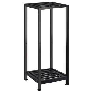lot 14515 image: Lilybud--lily Plant Stand Indoor Outdoor Heavy Duty Wrought Iron Pedestal Stands Metal Plant Stand Decorative Flower Stand for Patio Garden Deck Living Room