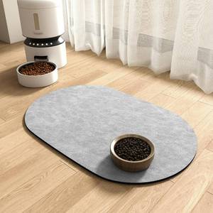 lot 14520 image: Absorbent Dog Food Mat-Cat Dog Mat for Food and Water Bowl, Quick Dry Pet Food Mat, No Stains Dog Feeding mat, Dog Accessories Pet Supplies Mat-Dog Water Bowl Mat for Messy Drinkers